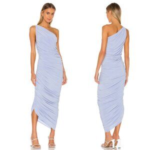 NEW Norma Kamali X REVOLVE Diana Gown in Celestial Light Blue Formal Maxi Dress